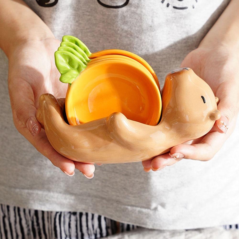 Heat-resistant Creative Sauce Dish Set Cartoon Shape Cute Seasoning Jugs  Hot Pot