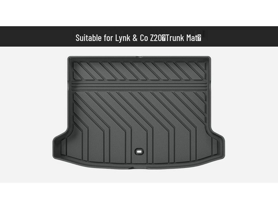 Compatible TPE Floor Mats & Trunk Mats for 25 Lynk & Co Z20 Models - Vehicle-Specific Seat Back Mats Included