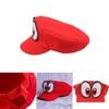 Cappellino Super Mario Odyssey Unisex Cappellino da Baseball Rosso Accessorio Costume Cosplay Per Adulti e Bambini