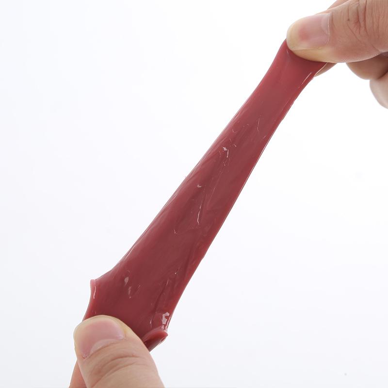 Simulated Soft Rubber Fake Tongue Prank Prop for Piercing and Magic Tricks