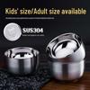 Korean Style 304 Stainless Steel Insulated Noodle Bowl