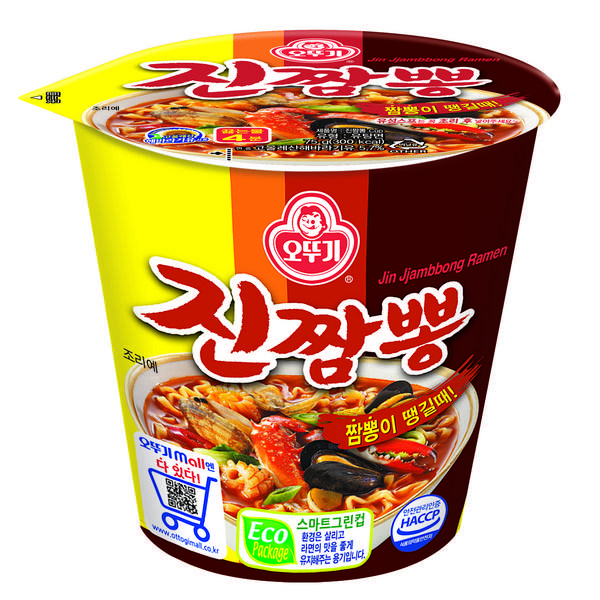 Ottogi Jin Jjamppong kleine Tassen, 6 Stück