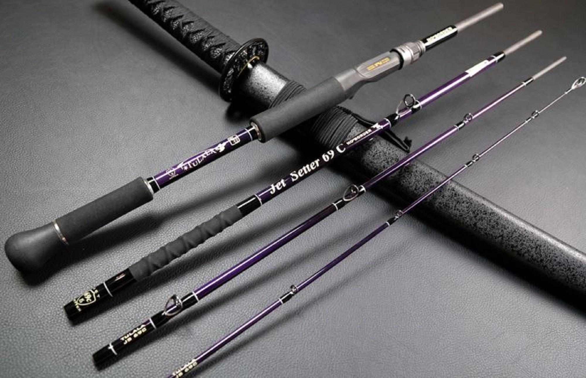 

Jet Slow x Tulala Rod Baitcast Jet Setter 69C Tokyo Beast 4 Piece Rod (3163)