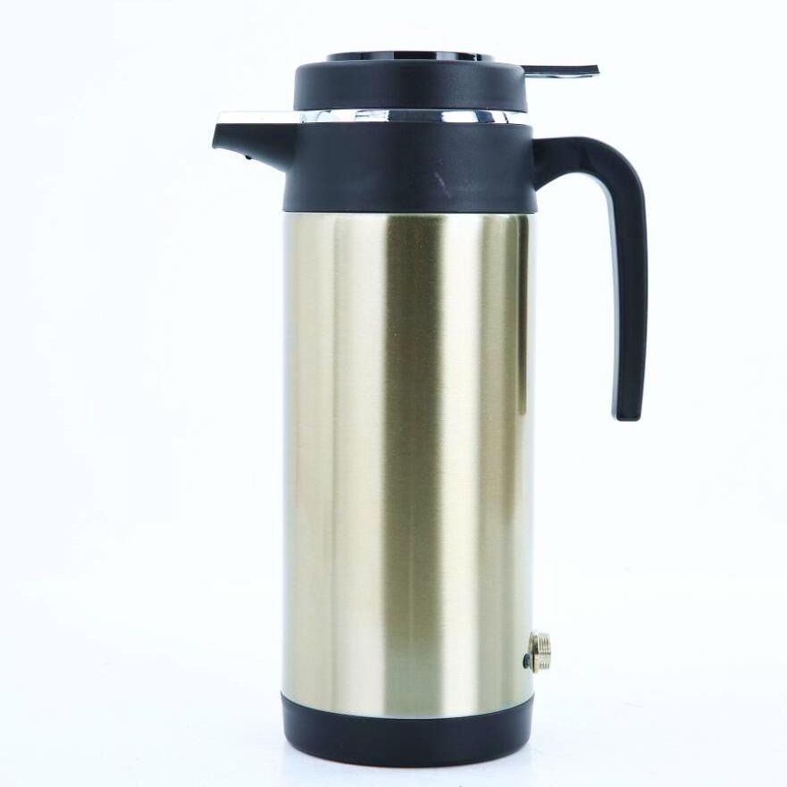 Travel Pot Car Kettle Large Capacity Truck Thermal Insulation Pot 12V24V Car Electric Kettle Heating Water Cup