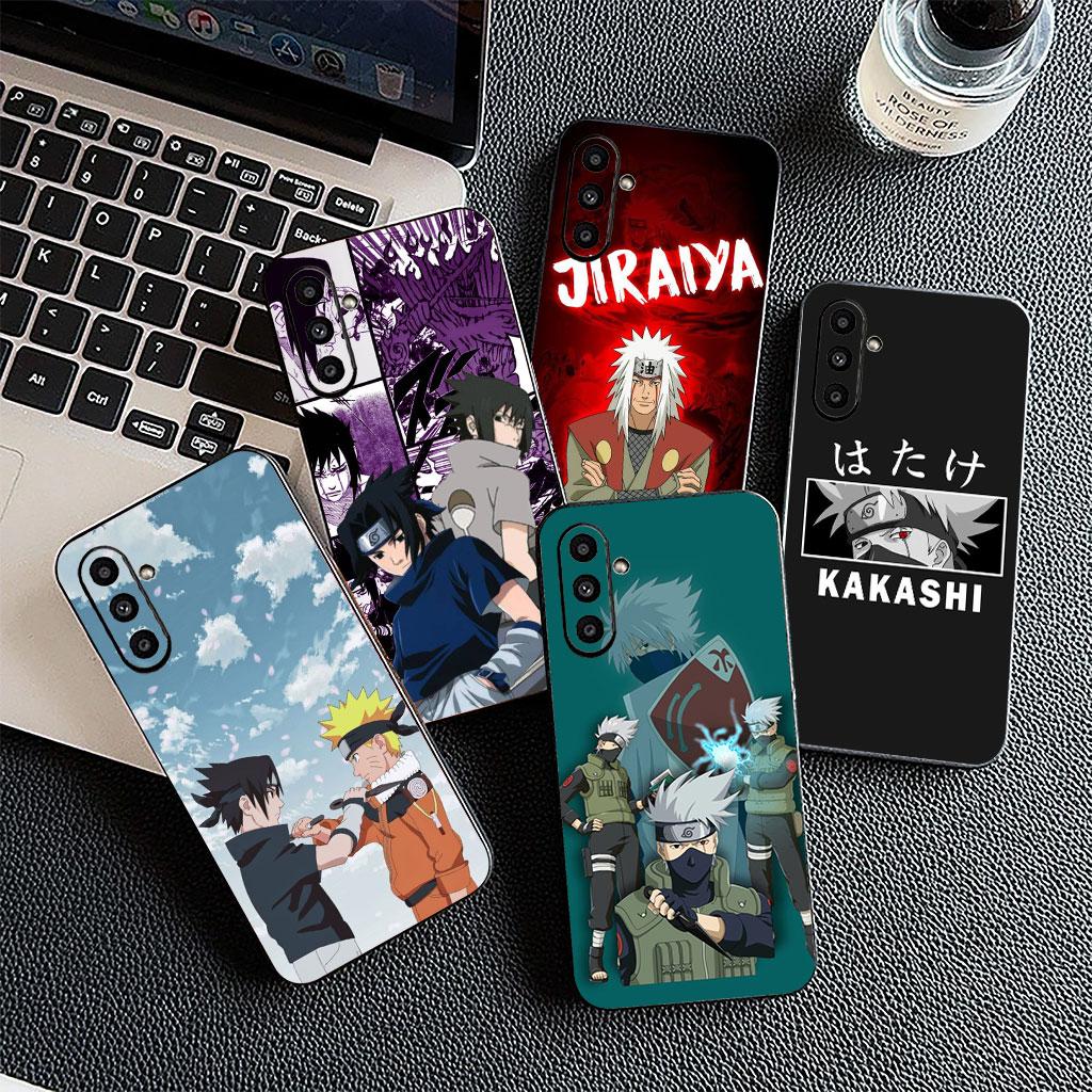 Cover for Samsung Galaxy S22 S21 S20 FE Ultra Plus A07 A17 A15 A16 A25 A57 A37 Soft Case Jiraiya Kakashi Narutos Uchiha Sasuke