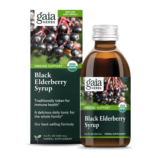 Gaia Herbs - Black Elderberry Syrup 5.4 oz [Health and Beauty]