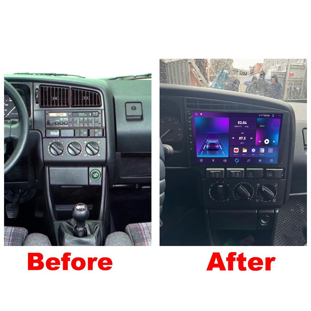 Android Carplay Car Radio For Volkswagen Passat B3 1988-1995 Multimedia Player Head Unit Stereo GPS Navigation BT WIFI 2+32GB