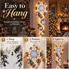 Lightweight Giant Snowflake Light Holiday Window Decorative Light  Christmas Wall Window Entryway