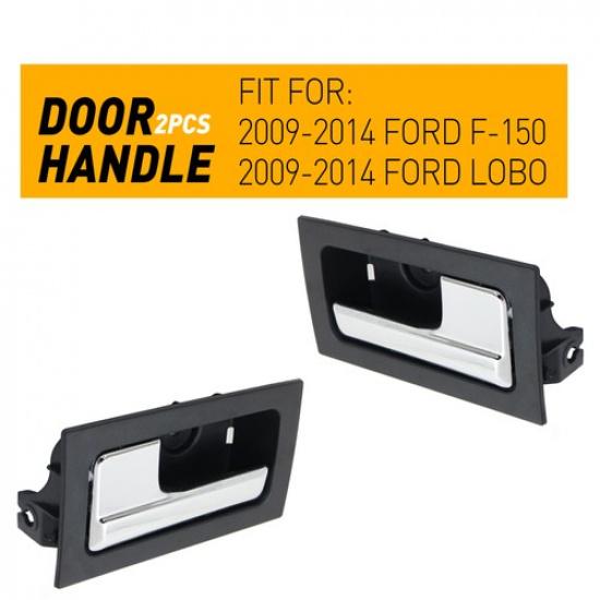 Interior Door Handle For 2007-2010 Hyundai Elantra Front Rear LH RH Sedan Chrome