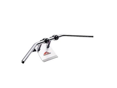 HURRICANE Handlebar P1 Inch Flat 4 Type Chrome Plated HB0154C-01