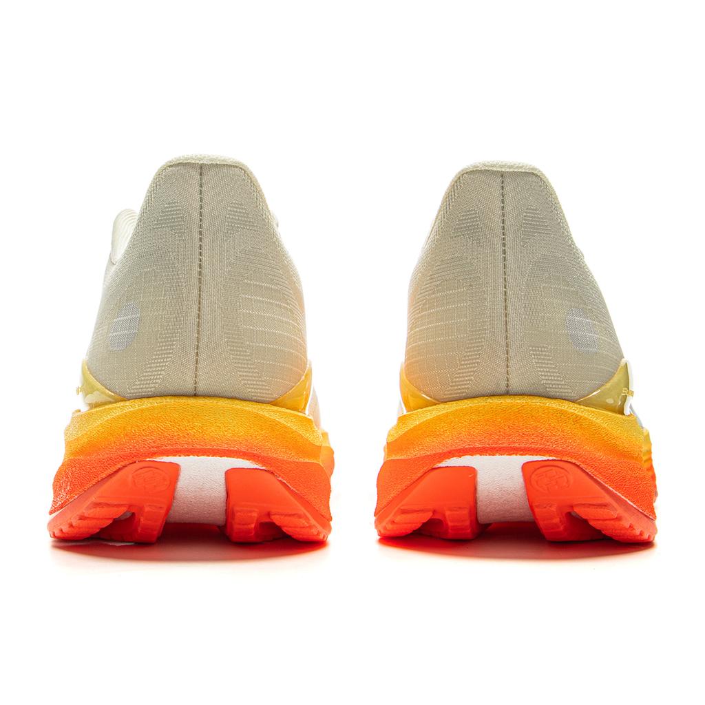 Li Ning Ultra Light 22 Závodní Lehké Odpružené Běžecké Boty Pánské Tenisky Béžová Oranžová ARBV001-44