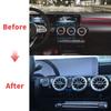 Car Mobile Phone Holder Accessories for Mercedes Benz A Class CLA A200 A180 W177 ~  GPS Bracket Navigation Stand Auto
