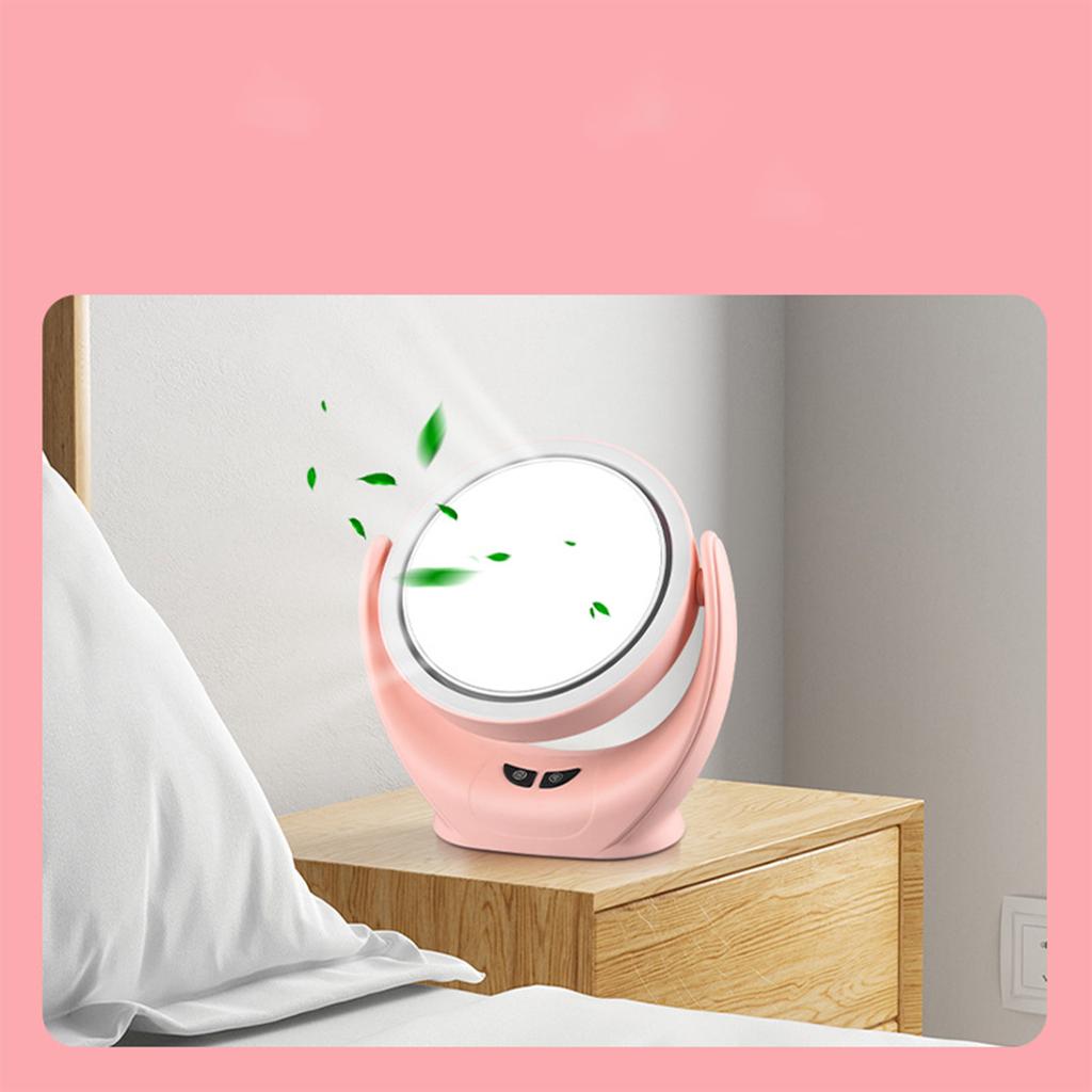 3 In 1 LED Fan Makeup Mirror with Light Multifunctional Mirror Fan Makeup Mirror Sweat-free Makeup Mirror
