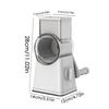 Rotary Cheese Grater Kitchen Slicer For Cheese With Handle Manual Garlic Grinder Multifunctional Shredder Nut Chopper For Home