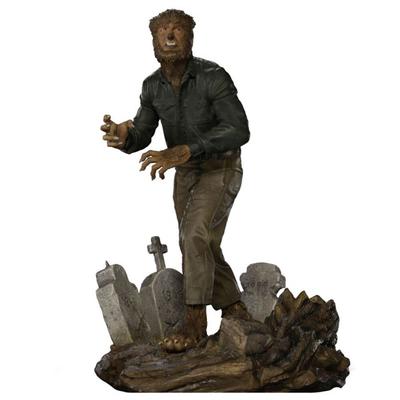 Figura de lujo 1 del Hombre Lobo de Universal Monsters:Estatua de escala 10