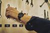 Orient Star RK-AV0A03B Men's Automatic Watch, Avant-Garde Skeleton, Mechanical, Made In Japan, with 2-Year Manufacturer's Warranty, Open Heart, Black