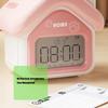 Intelligent Wake Up Device 3 Alarms Clock Adjustable Multifunction Gentle Backlight Display for Students Professional