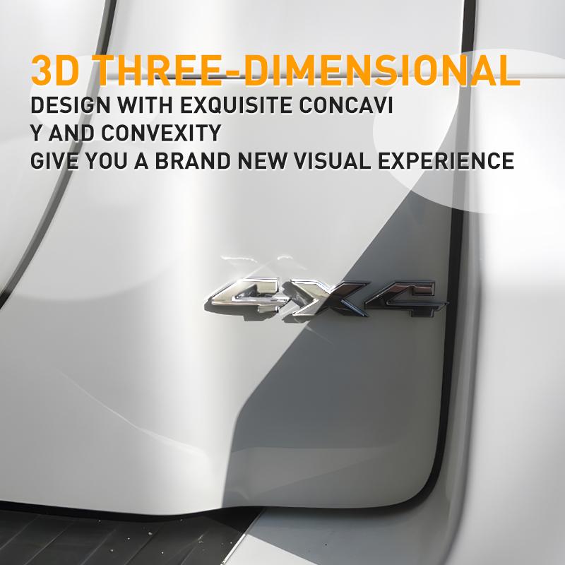 For Dodge 4X4 Car Tag For Jeep Off-road Vehicle Tag P Big Cut Modified Car Sticker 3D Stereoscopic Decorative Watch