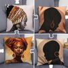 Abstract African Woman Pillow Case Pillowcase Home Sofa Cushions Car Cushions Pillowcover Office Pillowshell Pillow