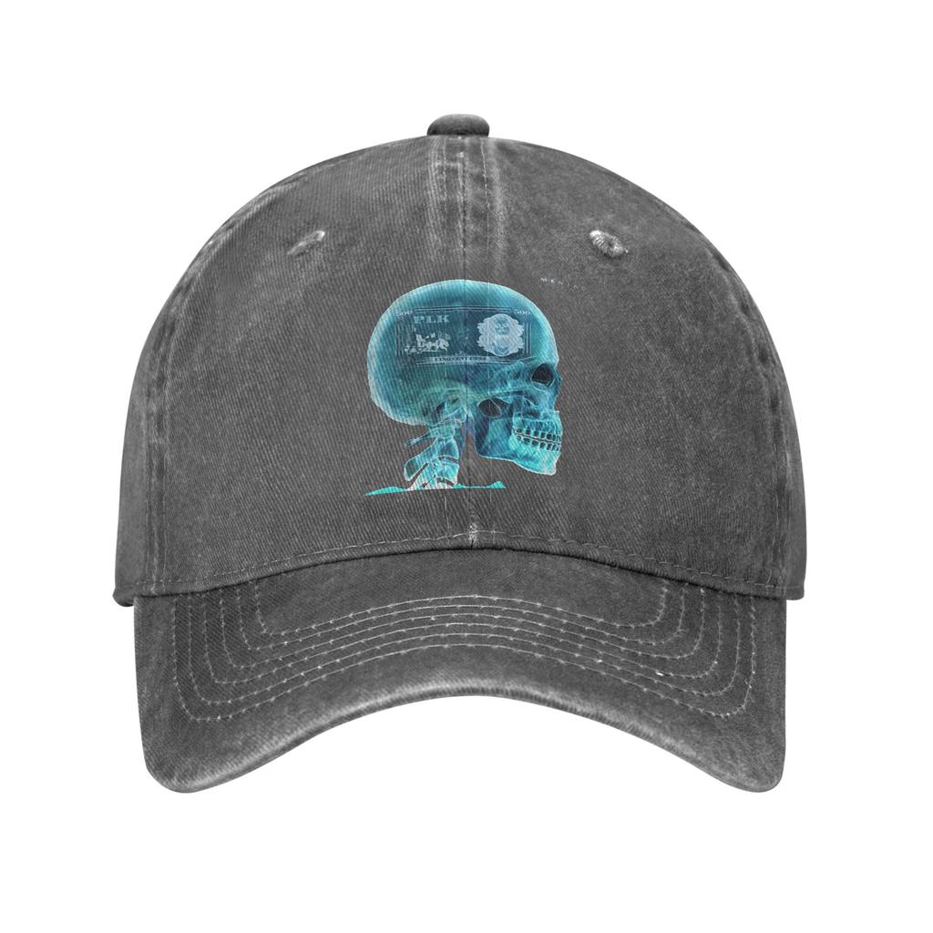 Summer Rapper Plk Mental Baseball Cap Sun Sun-Proof Print Washed Trucker Hat Couple Women Stylish Outdoor Sports Baseball Caps