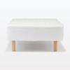 MUJI Mattress with Single Width 97 X Depth 195 X Height 25 Pocket Washable Assembly 12851660 Sold Legs, Size, Cm, Coil, Cover, Specifications, (Legs