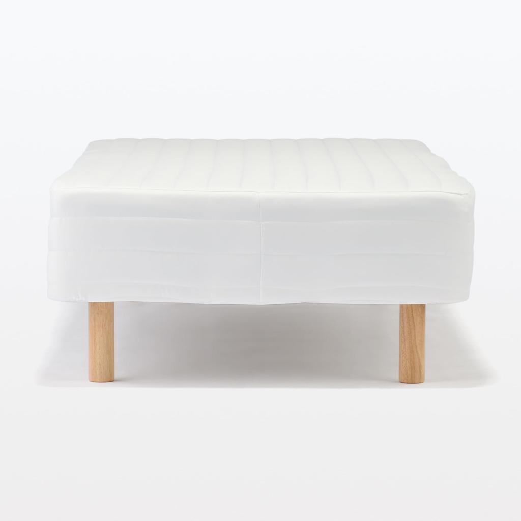 MUJI Mattress with Single Width 97 X Depth 195 X Height 25 Pocket Washable Assembly 12851660 Sold Legs, Size, Cm, Coil, Cover, Specifications, (Legs