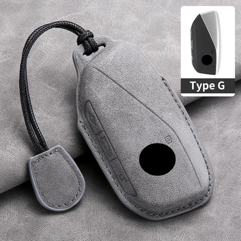 Kožené pouzdro na klíč od auta Kryt Skořepina pro BMW I7 X7 G07 LCI IX I20 X1 U11 Řada 7 G70 G09 XM U06 G81 M3 2023 Chránič Fob Klíčenka