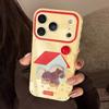 Hongri Pony Mobile Phone Case Iphone17promax Is Suitable for Apple 16 Three-dimensional Cartoon 15 National Style 13 Soft Cover 11