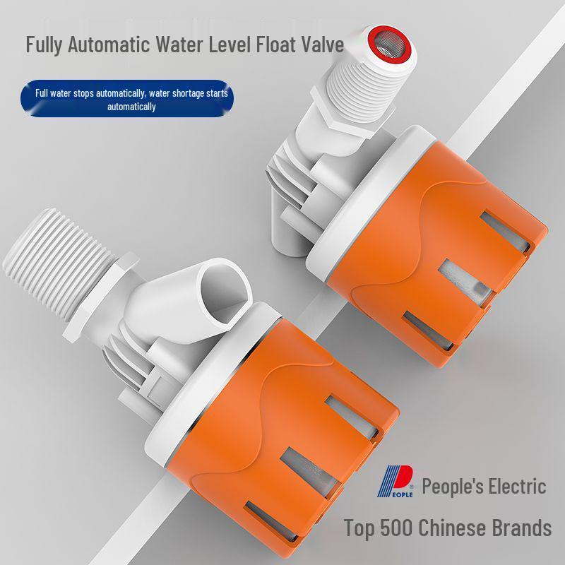 Automatic Float Valve for Water Tanks: Anti-Overflow Shut-off Ball Valve with Full Water Stop Function.
