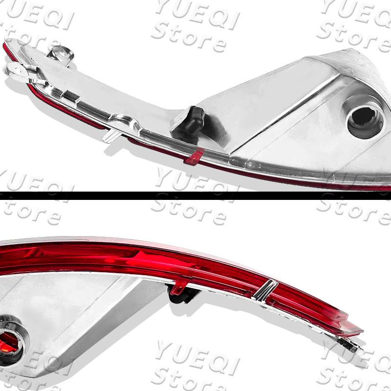 For BMW X6 E71 E72 2008-2014 Rear Bumper Reflector Light 63147187219 63147187220 Left/Right Tail Lamp