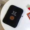 Korean Cute Embroidered Anti-Collision Tablet & iPad Bag with Fleece Lining (11/13/14 inch)