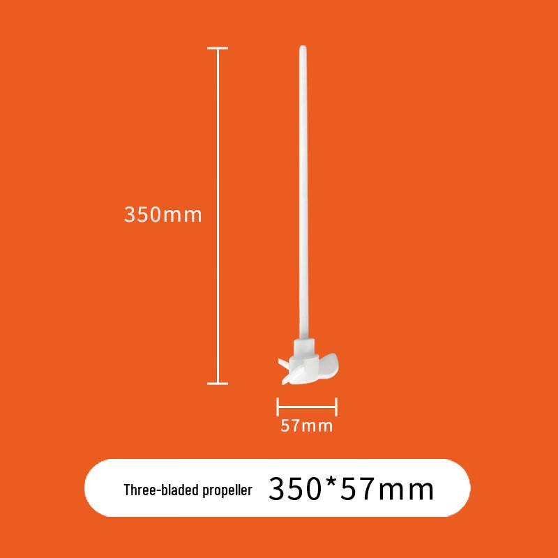 PTFE 3-Blade Helical Lab Stirring Paddle
