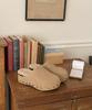 Moodnple Ccormang Warm Suede Mule Fur Slippers 6Cm 2 Colors