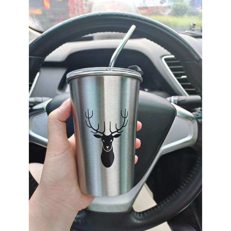 

Кружки для пива из нержавеющей стали, кружки для холодного кофе, домашние холодные напитки 304, однослойные, летние предметы первой необходимости