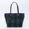 Nananoel Tote Bag, Sienna Check Fabric, Multi-Pocket Tote BagA4 Compatible, Women's, 2253311011, Blue (370)