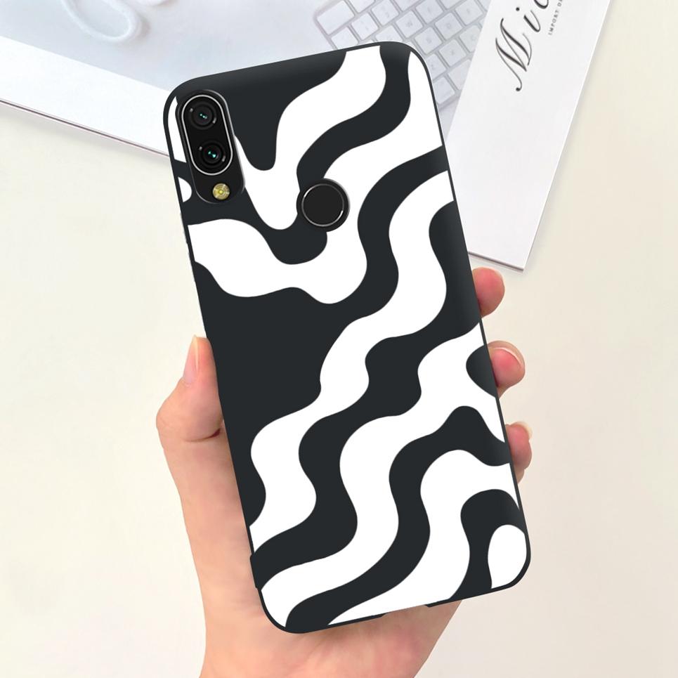 For Xiaomi Redmi Note 7 Case Note7 Pro Luxury Flower Marle Funda Soft Silicone Phone Cases For Redmi Note7 Redmi 7 Back Cover