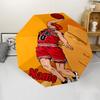Custom Name Slam Dunk Theme Automatic Umbrella, Lightweight & Portable, 8 Rib, Perfect for Outdoor Travel, Birthdays, Christmas, Gifts.