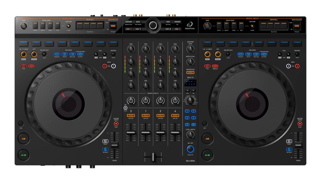 AlphaTheta 4ch Performance DJ Controller DDJ-GRV6