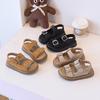 Girls Boken sandals 2025 summer new children's shoes boys soft-soled open-toed kindergarten baby beach shoes