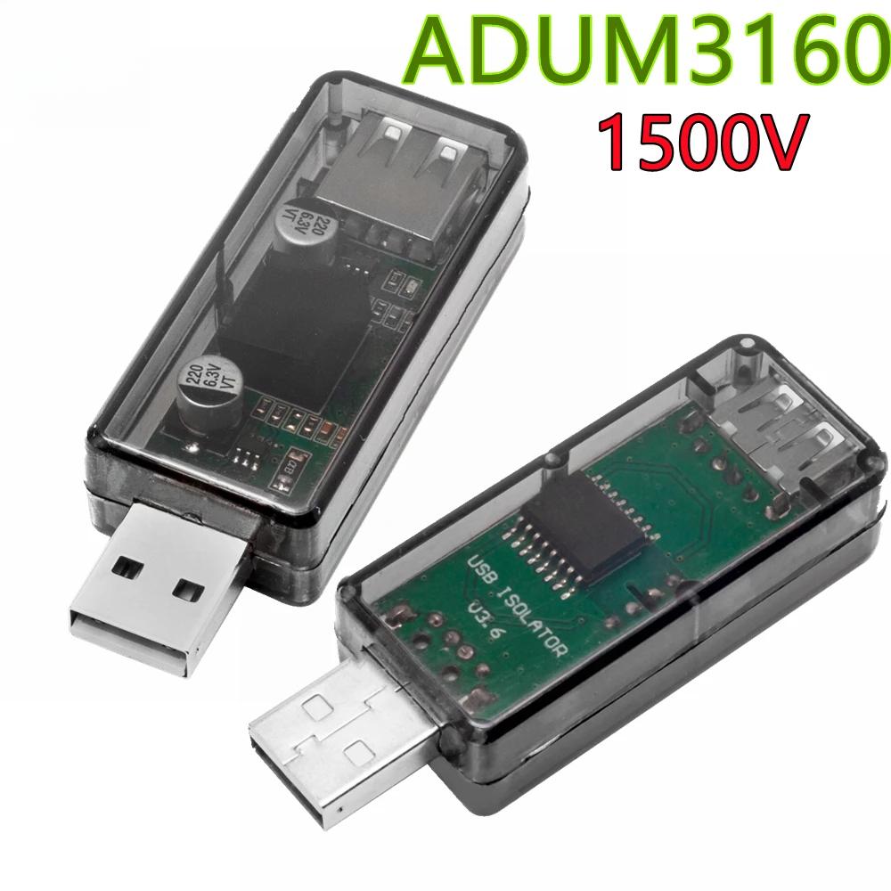 1500V ADUM3160 Digitalsignal Audio Leistungsisolator USB zu USB Audiosignal-Isolator 12Mbps 1.5Mbps adum3160