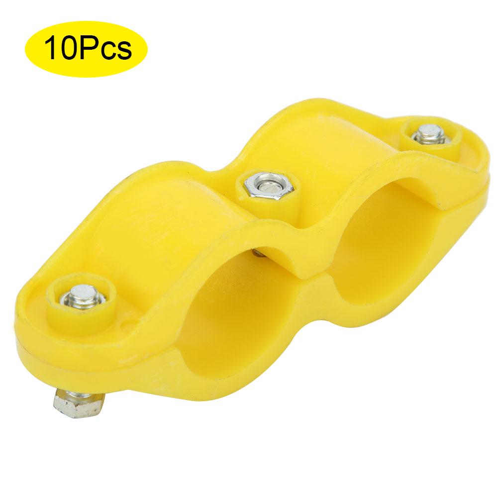 

10Pcs Round Water Pipe Fastener Clip Fixing Tool Farm Accessories for Aquaculture Waterline