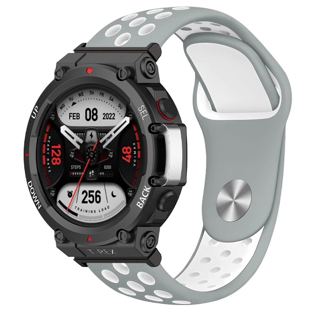 Breathable Silicone Strap For Huami Amazfit T-Rex 3 Smart Watch Band Sports Bracelet Belts For Amazfit T Rex Trex Pro Ultra Correa