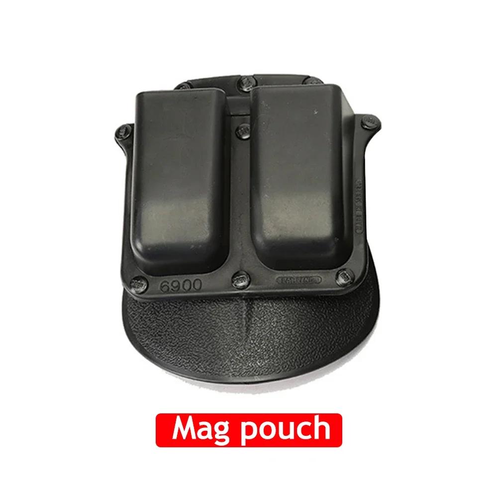 Airsoft Tactical Pistol G17 Gun Holster GLOCK 17 Mag Pouch Paintball Accessories Hunting Shooting Holder Gun Case Clip