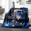 1pc Mbappe6 Blanket, Gift, for Men and Women, Soft Blanket, Good for Sofa Bed Couch Travel, Lightweight Flannel Blanket