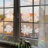Static Glass Sticker Sun Protection UV Blocking Privacy Film with Colorful Rainbow Light Effect Glue-Free Electrostatic Reusable Window Cover