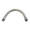 1Pcs 400mm Air Compressor Exhaust Tube with Air Pump Check Valve 14/16/19mm Intake Tube Stainless Steel Hose Connecting Pipe