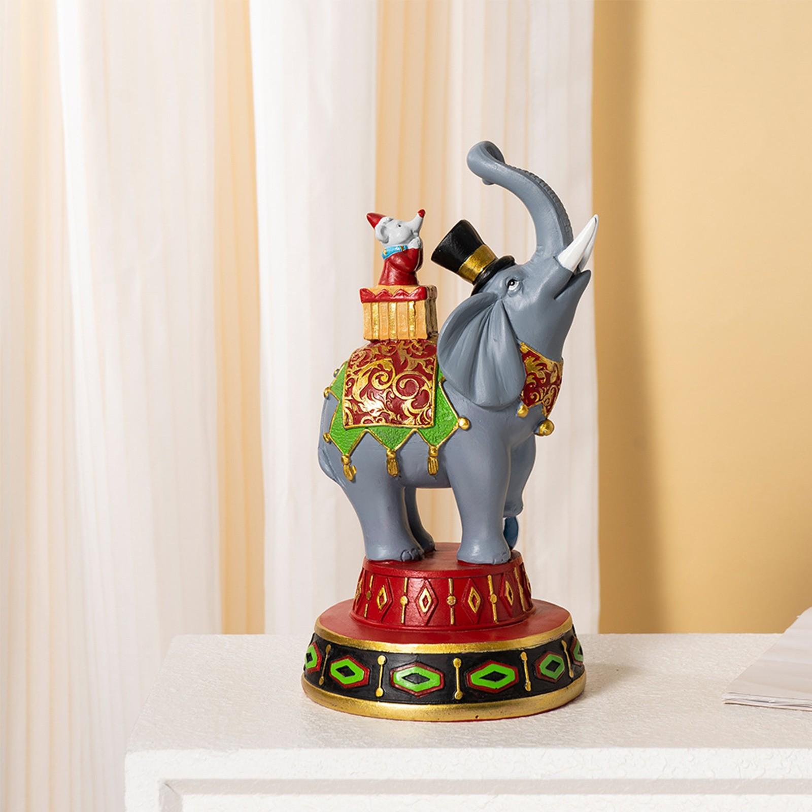 

Креативные украшения в виде слонов, Декор для дома, гостиной, ТВ-тумбы, прихожей, Высококачественные поделки One Size