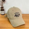 Wide Brim Embroidered Letter Baseball Cap Children Retro Versatile Face Small Couple Sports Cap