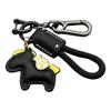 Stylish Personalized Key Accessory for Car Keys Made of PU Leather Waterproof Compact Design for Adults and Fashion Enthusiasts