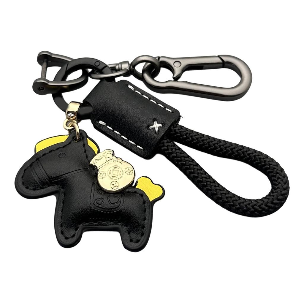 Stylish Personalized Key Accessory for Car Keys Made of PU Leather Waterproof Compact Design for Adults and Fashion Enthusiasts
